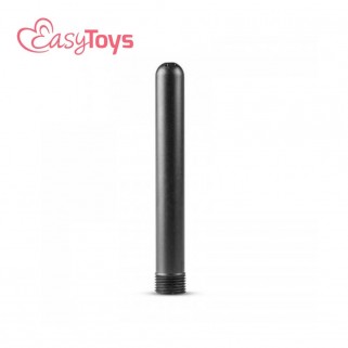 EASYTOYS Anal Shower Head Nozzle - irigator anal negru pentru dus de calitate