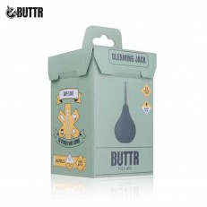 BUTTR Anal Douche Black - irigator anal din silicon negru de calitate 160ml